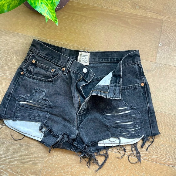 Furst of a Kind Levi’s denim shorts. - Picture 3 of 4